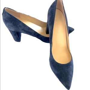 Ivanka Trump Blue Suede Pumps size 8.5